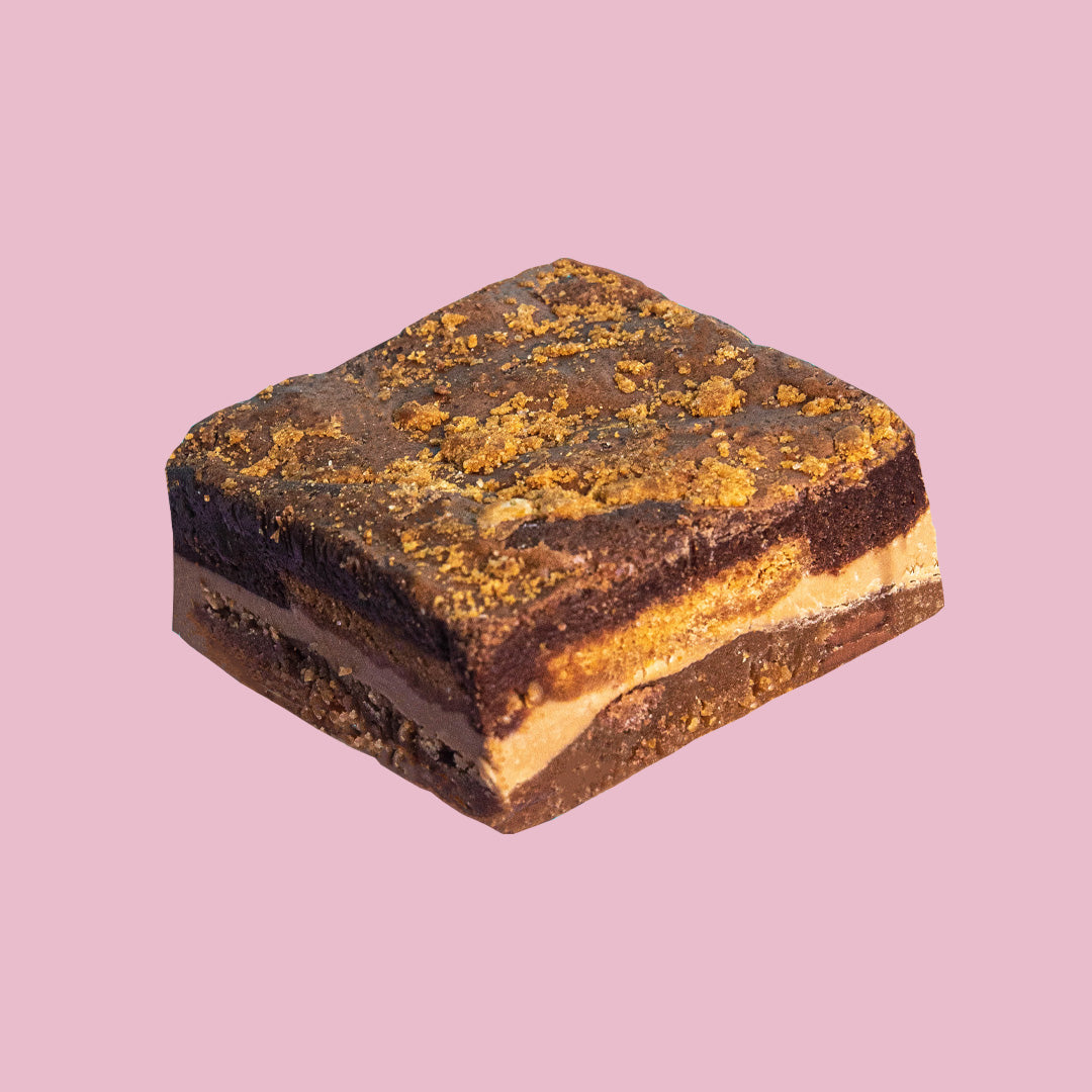 Cheeky Biscoff Brownie - Handmade Brownie - Ridiculously Rich by Alana