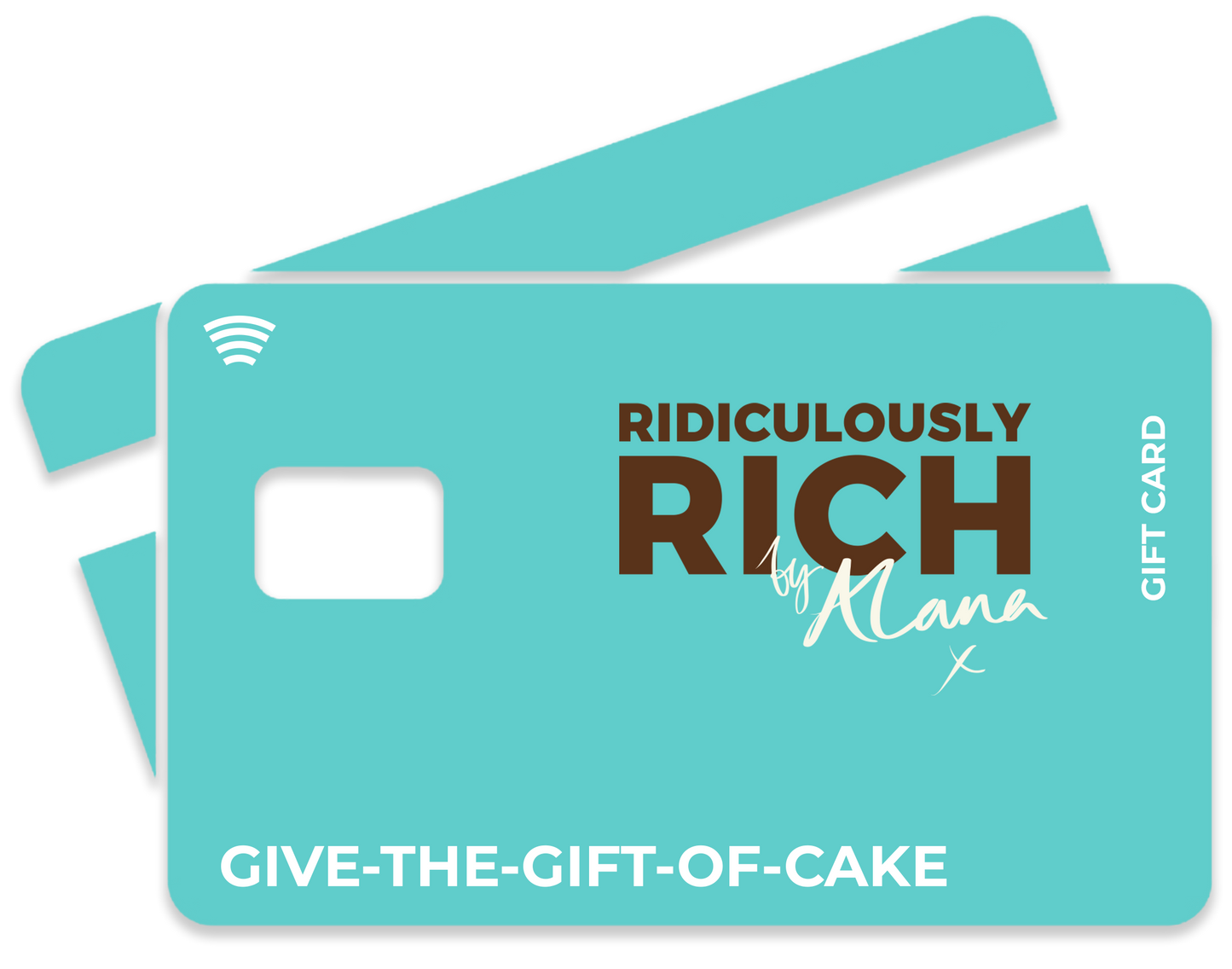 Ridiculously Rich by Alana Gift Card - Handmade Traybake - Ridiculously Rich by Alana