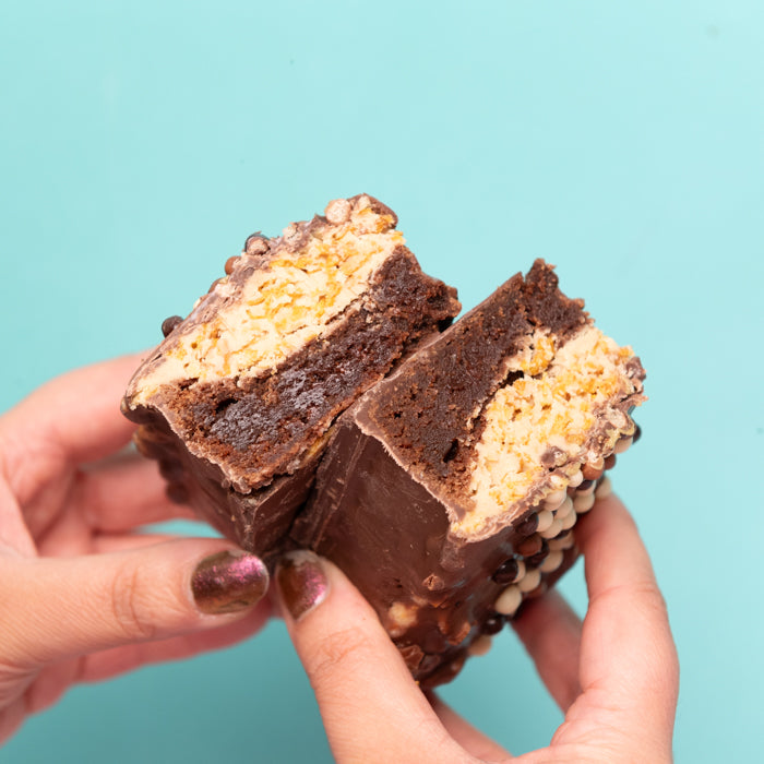Kinder Cornflake Brownie Bar - Handmade Brownie Bar - Ridiculously Rich by Alana