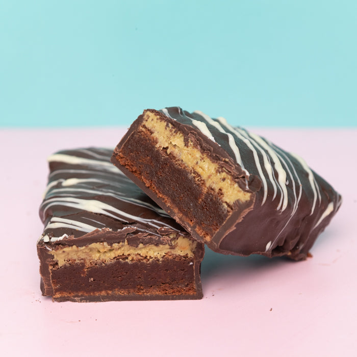 Pistachio Kunafa Brownie Bar - Handmade Brownie Bar - Ridiculously Rich by Alana